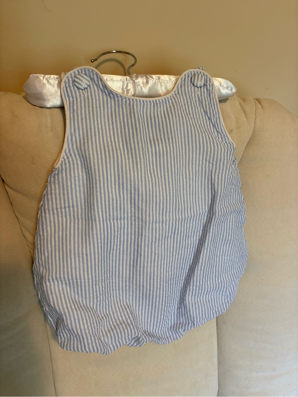 Smocked baby bubble